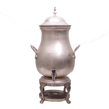 Coffee Urn, 50 Cup Silver – Party Tents & Events