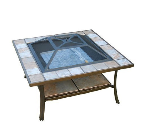 Tile edged Fire Table