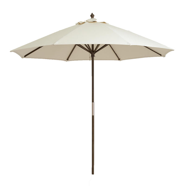 Umbrella, 11' Market Ivory Party Tents & Events Santa Rosa, CA Event Equipment Rentals