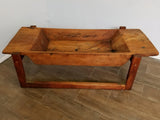 Table Top Wood Trough W/Optional Stand