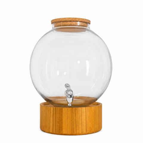 Fisher Glass Dispenser, 5 Gallon