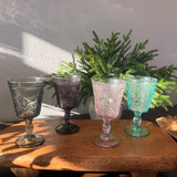 Parisian Water Goblets (4 colors available)