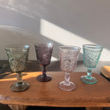 Parisian Water Goblets (4 colors available)