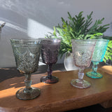 Parisian Water Goblets (4 colors available)