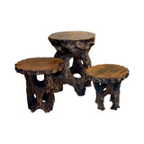 Rustic Wood Stand Large