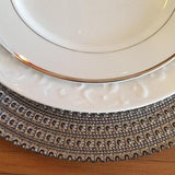 13" Silver Diana Charger