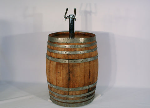 Rustic Wine Barrel Jockey box