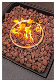 RUSTIC FIRE PIT TABLE