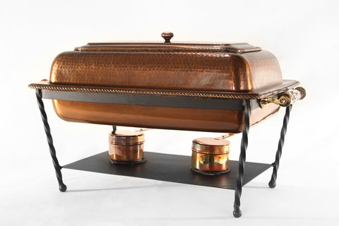 Chafer 8qt. Hammered Copper