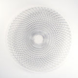 13" Glass Spiro Charger