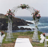 White Wicker Gazebo