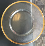 13" Eclisse Brushed Gold Charger