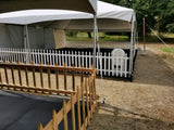White Picket Fence 36"Hx84"L