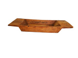 Table Top Wood Trough W/Optional Stand